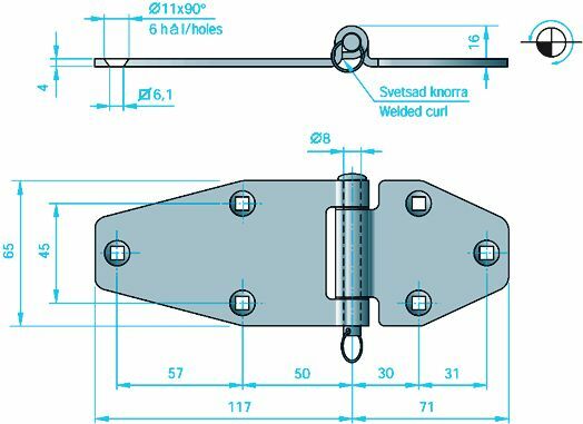 ОСОБО ПРОЧНЫЕ ПЕТЛИ ИЗ НЕРЖАВЕЮЩЕЙ СТАЛИ - изображение 1