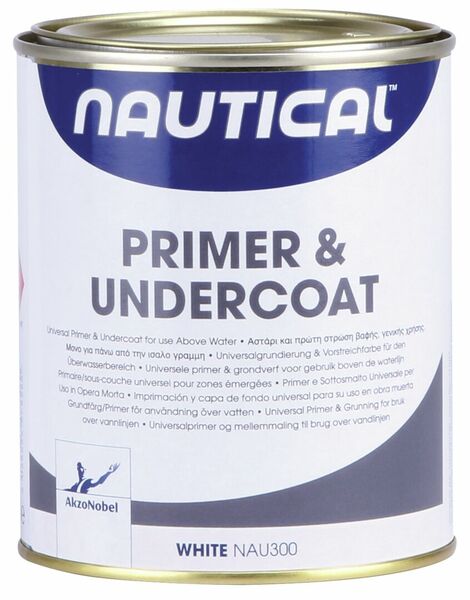 Яхтенный грунт NAUTICAL PRIMER & UNDERCOAT WHITE